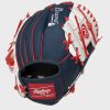 Atlanta Braves 10-Inch Team Logo Glove - Image 2