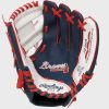 Atlanta Braves 10-Inch Team Logo Glove - Image 3