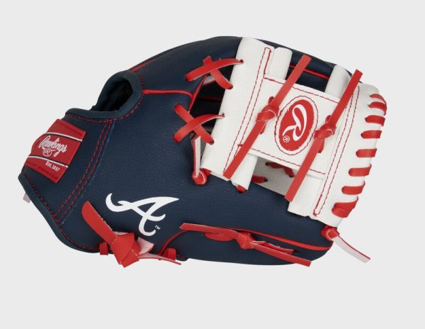 Atlanta Braves 10-Inch Team Logo Glove