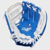 Los Angeles Dodgers 10-Inch Team Logo Glove - Image 3
