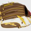 San Diego Padres 10-Inch Team Logo Glove - Image 4