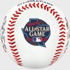 2024 MLB All-Star Game Team Logos Replica Baseball, 1 Ball - Image 4