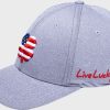 Rawlings Black Clover USA Heathered Fitted Hat - Image 3
