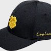 Rawlings Black Clover Gold Glove Fitted Hat - Image 3