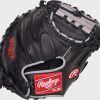 Foundation Series Aaron Judge Youth Catcher’s Mitt, Right Hand Throw, RSGRFCM325B - Image 2