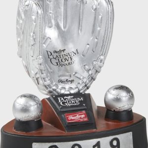 2019 Rawlings Platinum Glove Award Bobble Trophy