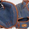 Heart of the Hide Pro Label Denim Catcher's Mitt, Right Hand Throw - Image 5