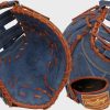 Heart of the Hide Pro Label Denim 1st Base Mitt - Image 5