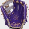 Exclusive 11.5" Heart of the Hide Purple Infield Glove, Right Hand Throw - Image 3