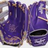 Exclusive 11.5" Heart of the Hide Purple Infield Glove, Right Hand Throw - Image 5