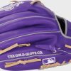 Exclusive 11.5" Heart of the Hide Purple Infield Glove, Right Hand Throw - Image 4