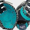 Exclusvie Heart of the Hide 13" Teal 1st Base Mitt - Image 5