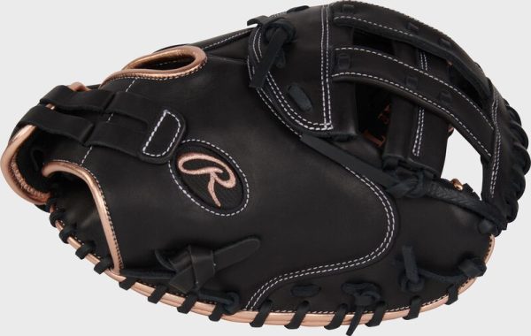 R9 Series 33-Inch Faspitch Catcher's Mitt, Right Hand Throw