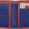 Rawlings "Pop" Baseball Stitch Bi-Fold Leather Wallet - Image 2