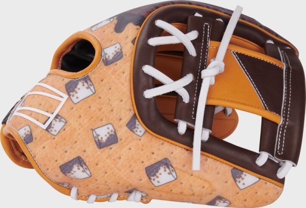 Exclusive REV1X S'Mores Infield Glove, Right Hand Throw