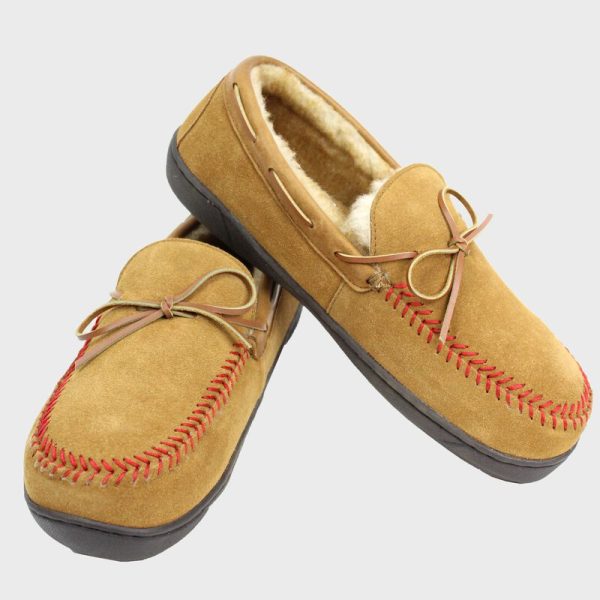 Men's Baseball Stitch Moccasins