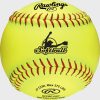 6 Gallon Bucket of 12" Batting Practice Softballs, 12 or 18 Balls - Image 3