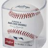 MLB Official Baseball with Display Cube - Image 2