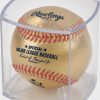 Gold Aaron Judge AL Home Run Record Commemorative Baseball - Image 3