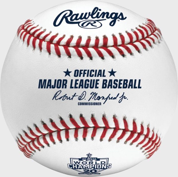 MLB Los Angeles Angels World Series Champions 20th Anniversary Baseball