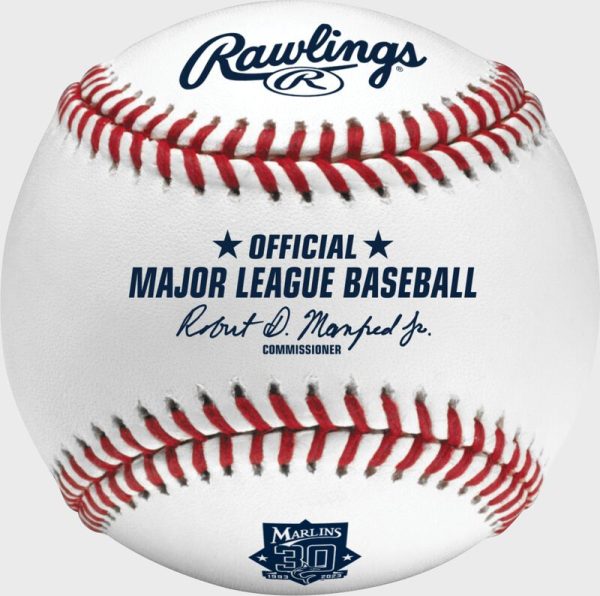 MLB 2023 Miami Marlins 30th Anniversary Baseball