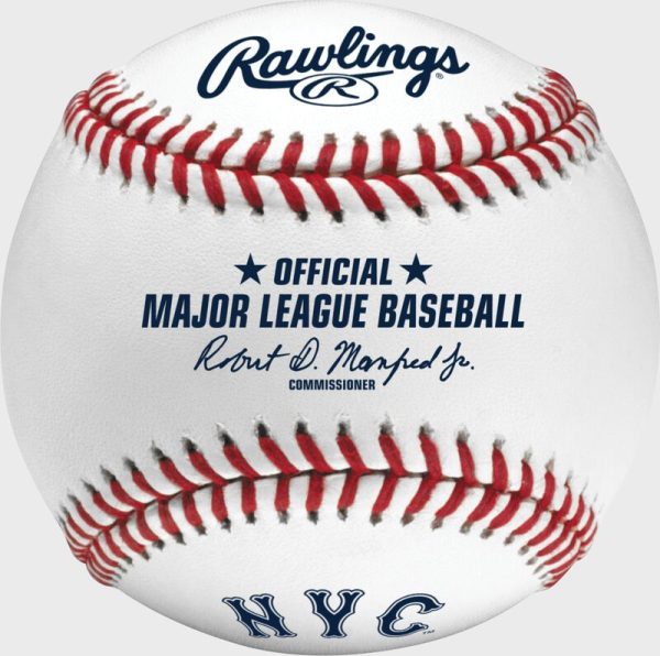 MLB 2024 New York Mets City Connect Baseball, 1 Ball