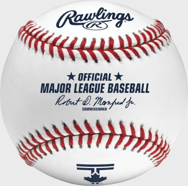 MLB 2024 Toronto Blue Jays City Connect Baseball, 1 Ball