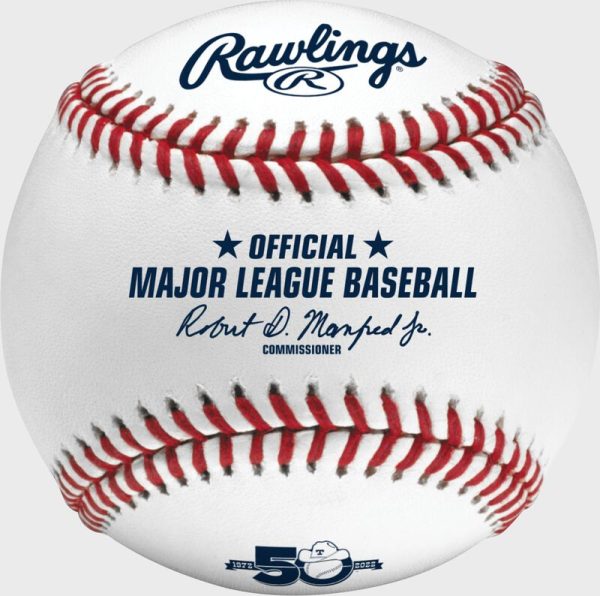 MLB 2022 Texas Rangers 50th Anniversary Baseball