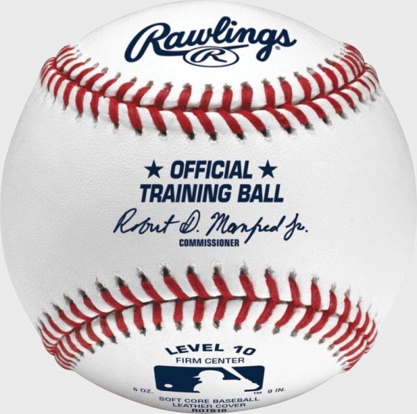 Official League Level 10 Training Baseballs, Ages 10 & Up