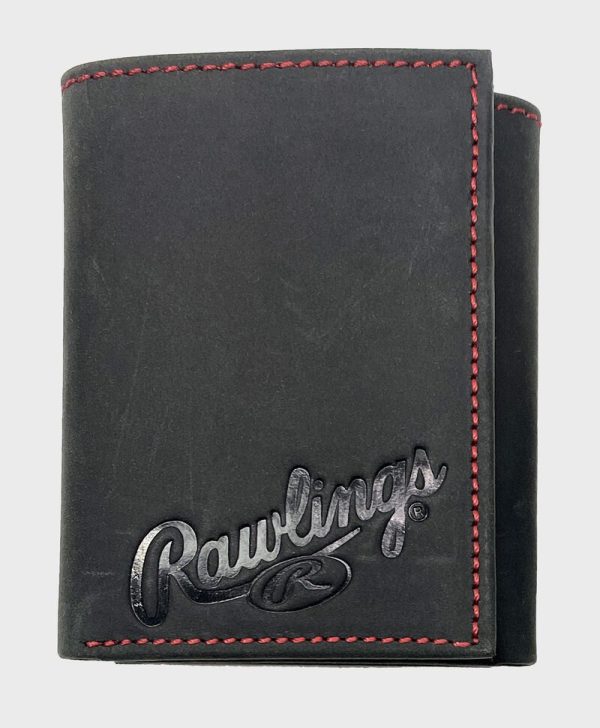 High Grade Debossed Tri-Fold Wallet