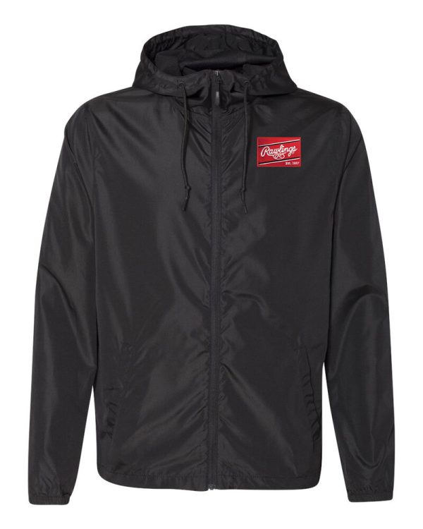 Rawlings Lightweight Windbreaker Jacket, Adult