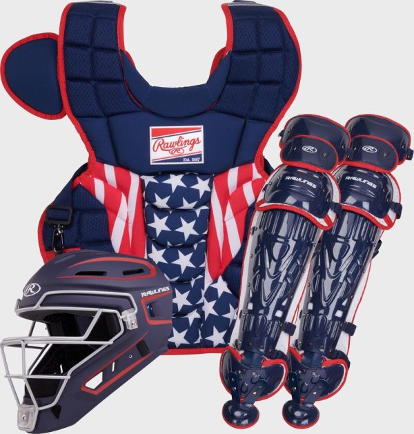 Rawlings Velo 2.0 Special Edition Catcher's Gear Set, Adult, Intermediate, Youth